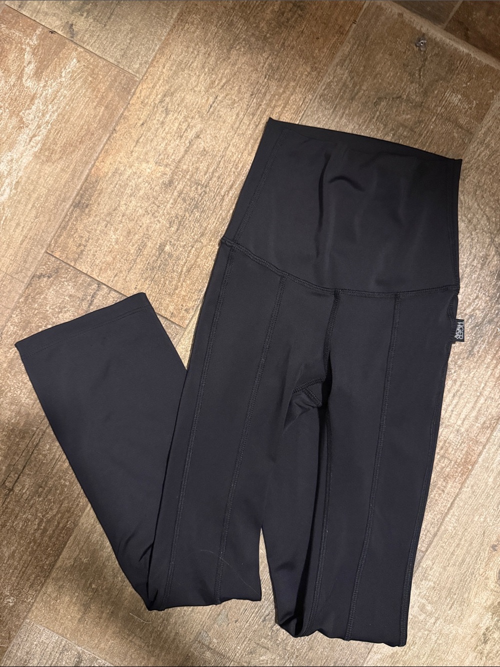CL Tiger Friday Kids Black High-Waist Active Leggings